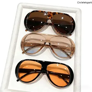 3-Pack Unisex Oversized Large Frame Sunglasses Set, UV Protective Trendy Versatile Eyewear, Fashionable Shades for Daily Wear Outdoor Activities and Travel