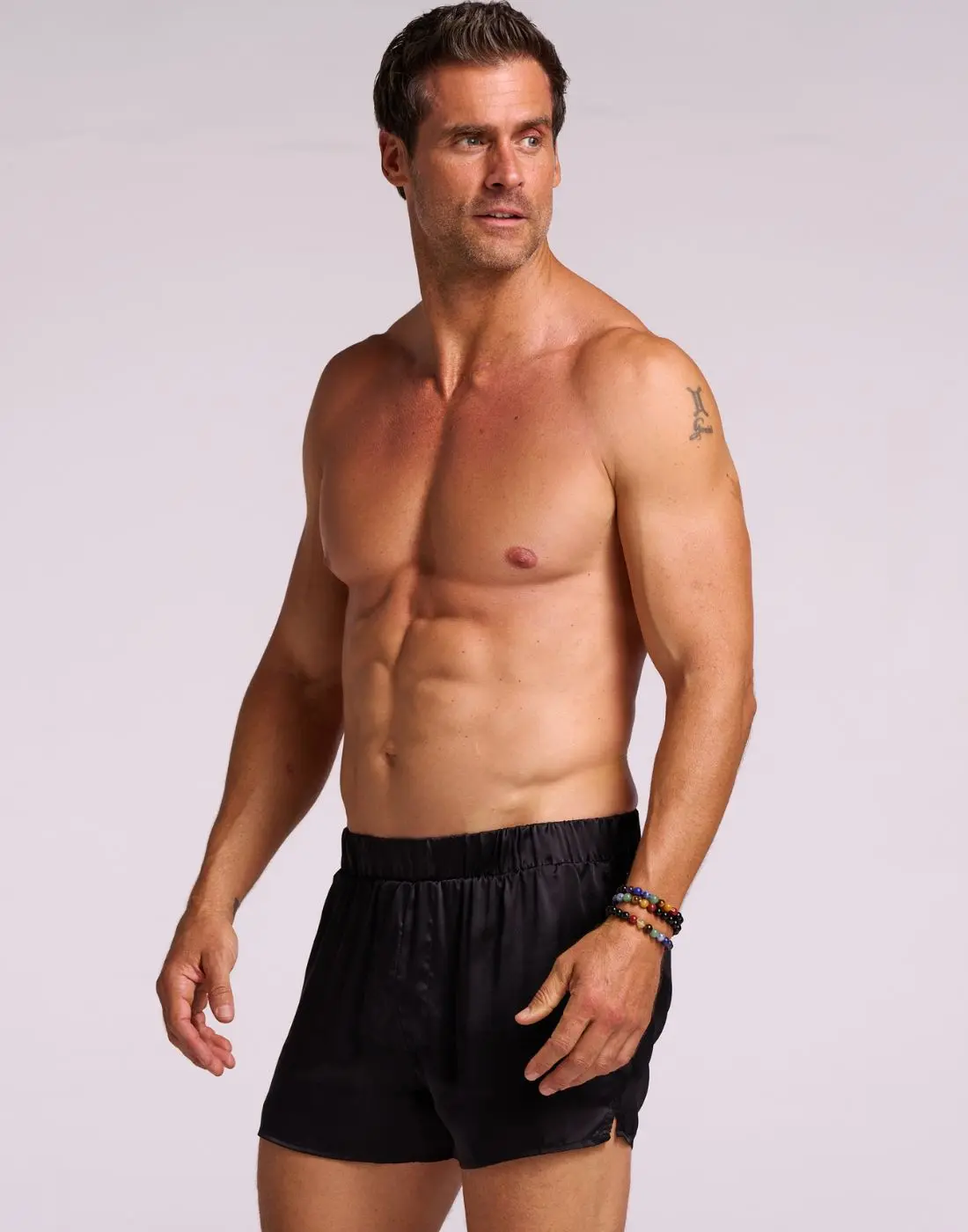 SORRENTO SILK SHORT - BLACK
