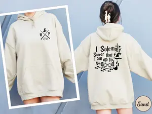 Wizard Glasses Sweatshirt, Wizard Sweatshirt, Potter Sweatshirt, HP Hoodie Cotton Fabric