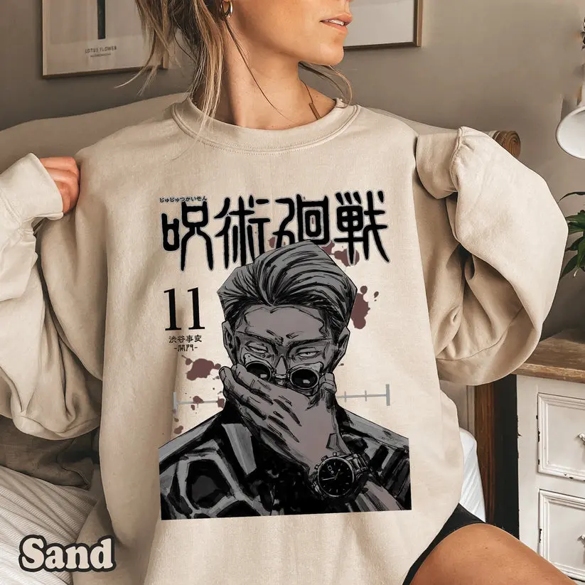 Vintage Kento Nanami Jujutsu Kaisen Sweatshirt, Nanami Overtime Shirt, Anime Graphic Hoodie, Nanami Kento Anime Tshirt, Anime Manga Vintage Shirt, Nanami Kento Lover, Gift for Anime Manga Fan