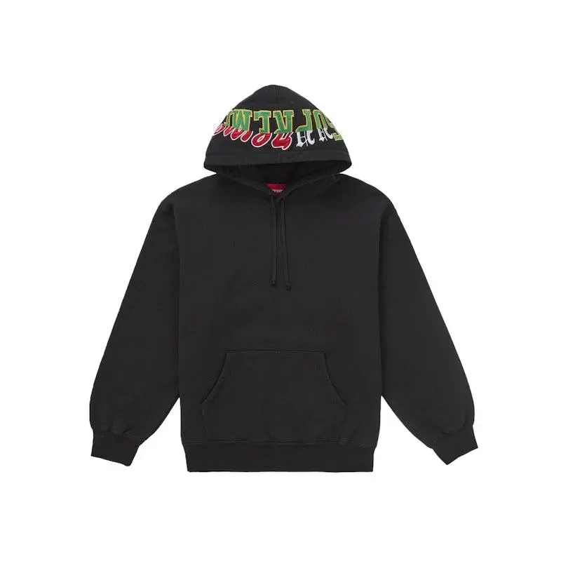 Supreme Men's Multi Logos Hooded Sweatshirt Black, from StockX