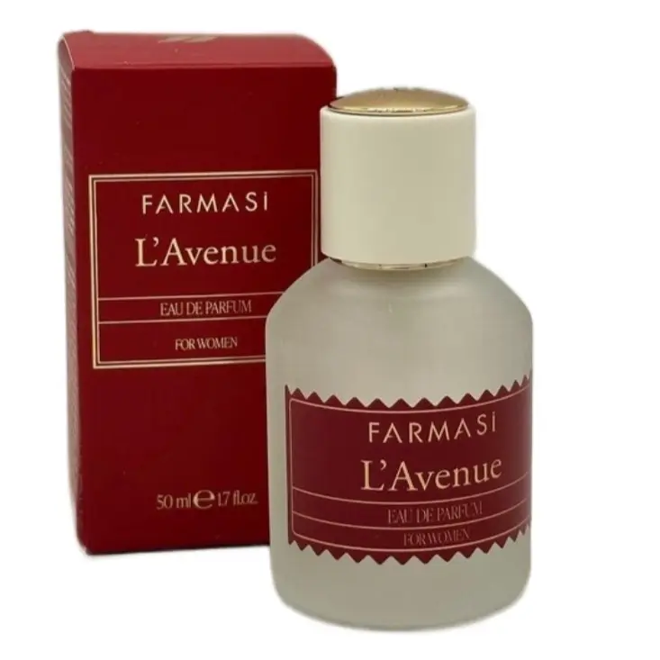 Farmasi L’avenue eau de parfum 1.7 fl oz for women glass bottle end box