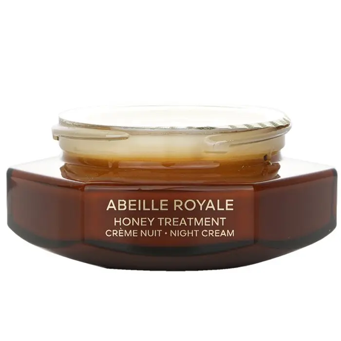 Guerlain Abeille Royale Honey Treatment Night Cream Refill - 50ml/1.6oz Rejuvenating Moisturizer with Hyaluronic Acid for Skin Repair & Radiance