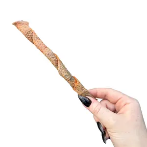 King Lou Wild-Caught Salmon Skin Rolls - Single-Ingredient Treats for Dogs and Cats, 100% USA, Human-Grade Freeze Dried Raw, Naturally Rich in Omegas to Support a Healthy Skin & Coat