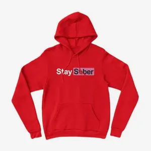 Valentine's Stay Sober Hoodie, D'Aydrian Harding BGB Merch, Cupid Heart Arrow Hoodie, Cupid Heart Graphic Pullover, Trendy Couple Gift Pullover