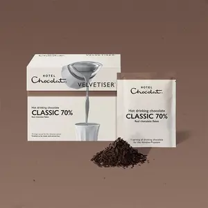 Hotel Chocolat European-Style Hot Chocolate - Includes 10 Servings - Enjoy Hot or Cold