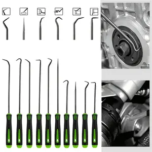 Precision Car Oil Seal Screwdriver Set, Durable Hook Kit, Oil Seal Ring Removal Tool, Manual Oil Seal Hook Tool Set