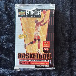 One Pack of 1997-98 Upper Deck Collector’s Choice NBA Basketball Trading Cards