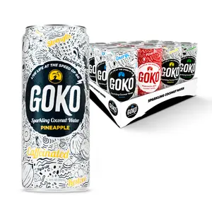 Pineapple Caffeinated Sparkling Coconut Water