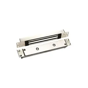 212 MAIN Self-Aligning Shear Magnalock - Dual Voltage 12/24 VDC, Secure Mount, Satin Stainless Steel (for Sailing Water Sports)