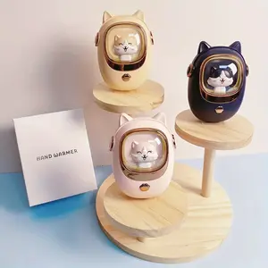 Portable USB Rechargeable Mini Hand Warmer with Digital Display, Winter Warmth Essential, Perfect Gift for Valentine's Day, New Year, Holidays