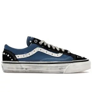 Vans Men's LX Old Skool 36 Pearlized Pack Black Navy Skateboarding Shoes, from StockX