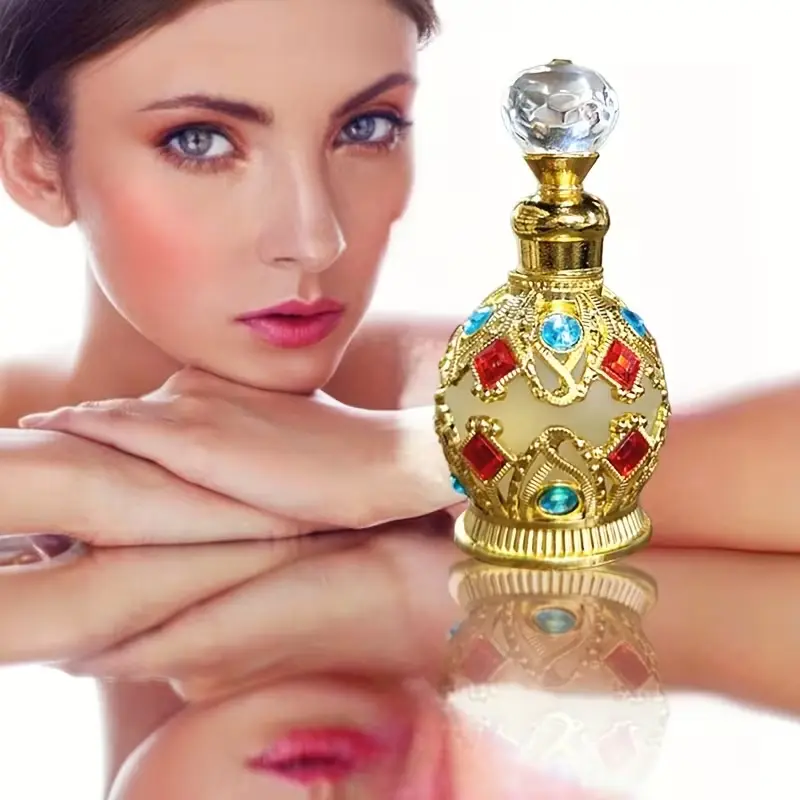 Arabian Perfume For Women- Exotic Fragrance,Long-Lasting Women's Perfume,Vintage Crystal-Embellished Bottle, Perfect For Evening Wear And Special Occasions a Beautiful Gift for Valentine'S Day And New Year,Perfume For Her,15 ml