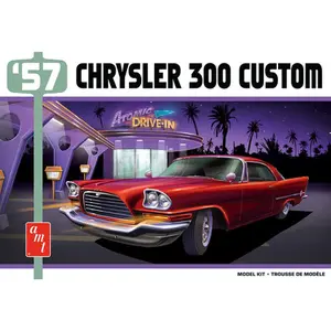 AMT 1957 Chrysler 300 Custom Version 1/25 Scale Model Kit  [COLLECTIBLES]