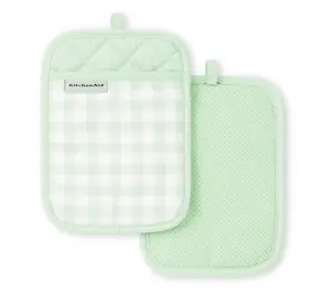 KitchenAid Gingham Pot Holder 2 Piece-Set