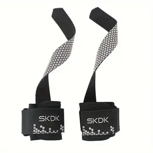 Lifting Wrist Straps, Weightlifting Bodybuilding Powerlifting Strength Training Fitness Dumbbells Deadlifts Workout Wrist Support, Sports Training Straps, Training Attachments, Fitness Accessories