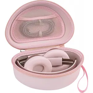 Hard Headphone Case for Beats Solo 4, Studio Pro, Solo 3, Studio 3, Solo 2,Over Ear Headphone Carrying Case with Storage Cable Bag Strap for Travel
