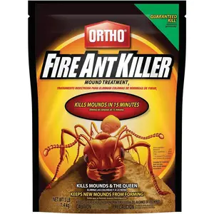 Ortho Fire Ant Killer Mound Treatment1, Kills Mounds and the Queen, Use on Lawns, Ornamentals and Flower Gardens, 6 lb.03