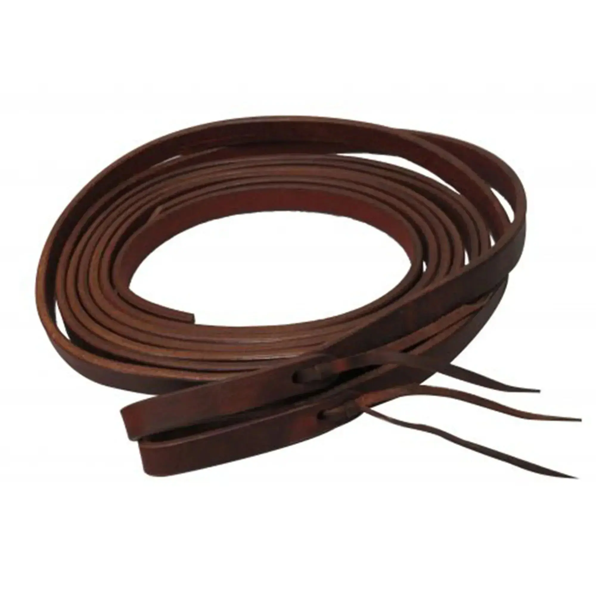 8ft X 5/8" Oiled harness leather split reins 8ft X 5/8" Oiled harness leather split reins