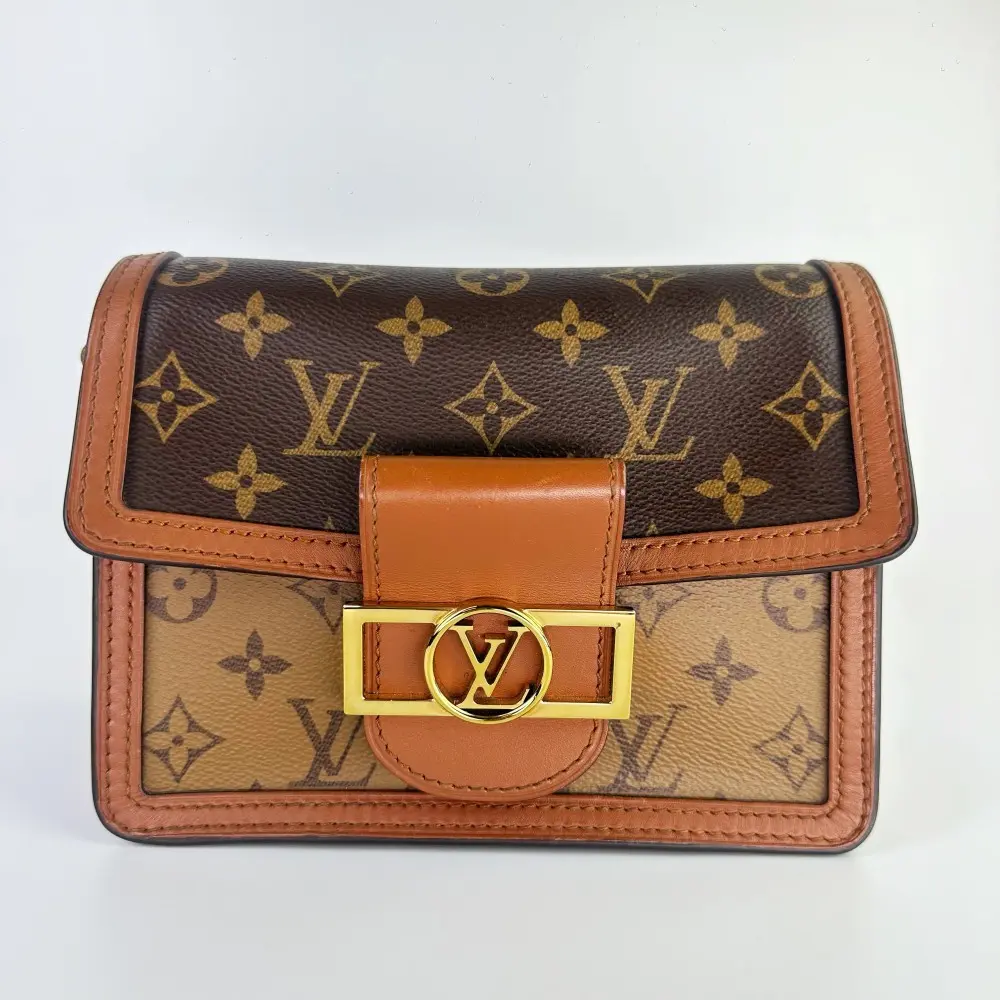 Pre-owned Louis Vuitton Mini Dauphine Handbag【422】