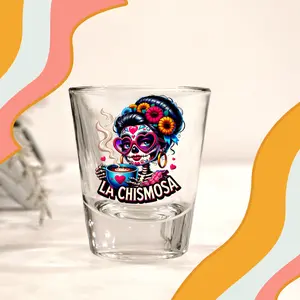 La Chismosa UV DTF Shot Decal