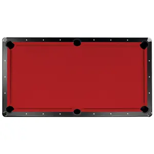 212 MAIN Championship 7 ft. Saturn II Tight Weave Wool Blend Billiard Cloth, Red Pool Table Felt, Tournament Use