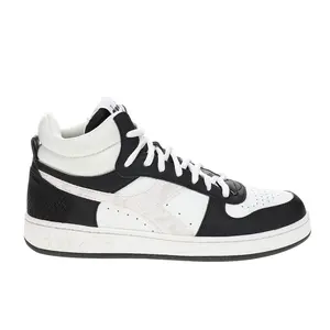 diadora Womens Magic Basket Demi Reptile Lace Up Sneakers Shoes Casual - Black