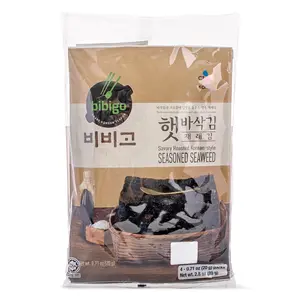 Bibigo Savory Style Roasted Korean Seaweed 4pk 80 g