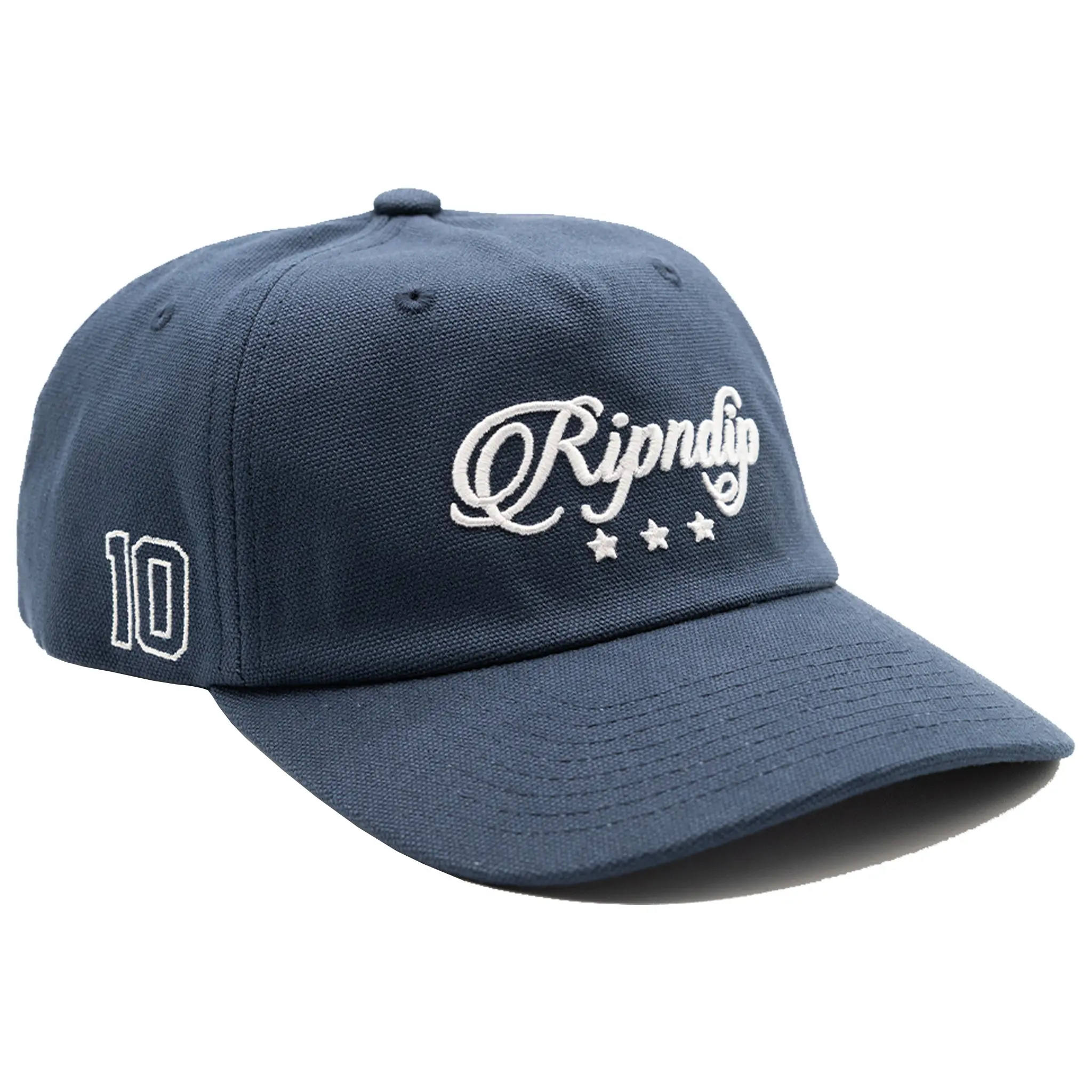 RIPNDIP Exclusive RND Cup Adjustable 5-Panel Snapback Hat, 1 Size, Navy, USA-Sourced Fashion Accessory, One Size