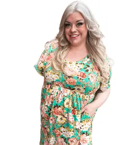 Peaches & Petals Babydoll Dress