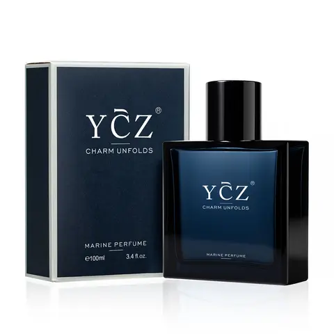 [YCZ] Midnight Marine Perfume | 1.7 fl oz / 3.4 fl oz EDP | Aromatic Marine Fragrance | Magnetic & Sensual, Long-Lasting for Dates and Everyday Wear, Inspired by the Effortless Attraction That Naturally Draws People Closer
