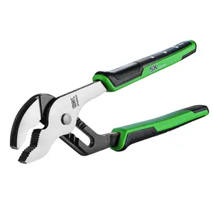 #fathersdaygift SK 10-Inch Groove Joint Pliers, Water Pump Pliers, Premium CR-V Steel Construction, V-Jaw with Comfortable Grips