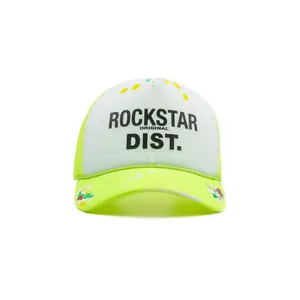 Good Side Only White/Neon Yellow Trucker Hat