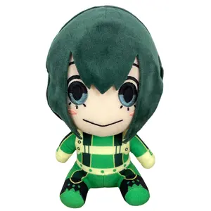 My Hero Academia S2 - Tsuyu Asui Hero Costume Sitting Plush 7"H