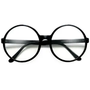 Super Oversized 69mm Round Boho Chic Clear Fashion Eyewear