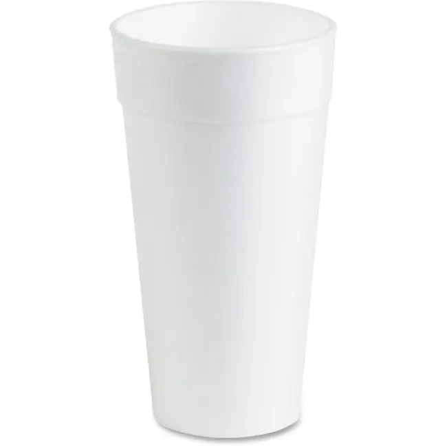 212 MAIN Disposable Insulated Styrofoam Cups, Genuine Joe Hot-Cold Drink Cups for Home & Party Use, Pack of 500