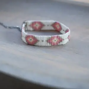 Spring Seed Bead Loom Bracelet ⋄ Handmade Boho Jewelry ⋄ Native American ⋄ Western