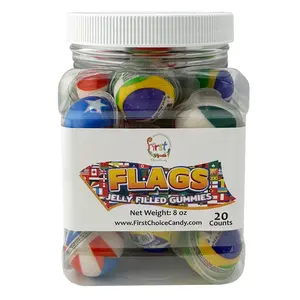 FLAG JELLY FILLED GUMMIES 20 PIECES