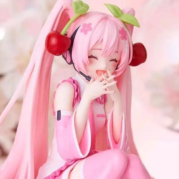 13 cm Sakura Hatsune Miku figure, Miku figure 13 cm Sakura Hatsune Miku figure, Miku figure