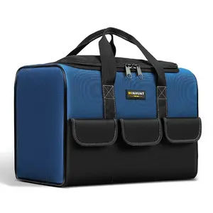 Wh157 Series Thickened Oxford Cloth Tool Bag, Multifunctional Handbag with Adjustable Shoulder Straps, Diverse Usage & Secure Storage