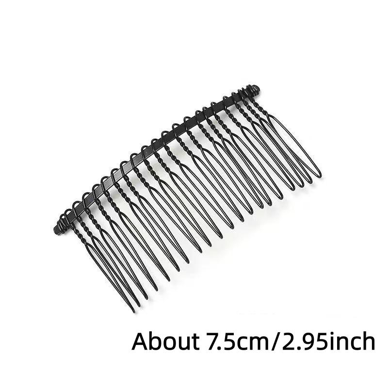 New-5pcs Twist Crown Hair Comb Bridal Hair Comb Hairband Twisted Iron Fork Comb Hair Accessories Headwear Wholesale