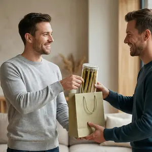 Natural Color Cone-Shaped Pressed Trumpet Paper, Ultra-Thin Slow-Burning Craft Paper, Includes Packaging Stick, Perfect for DIY, Scrapbooking, Stamps