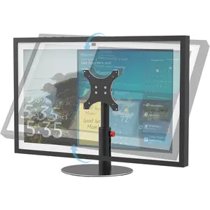 Sturdy Stand Compatible with Echo Show 21, Show 15 ( Generations) with Adjustable Tilt, 4 Height Levels, Flexible Viewing and Solid Support for Show 15 2nd Gen (Basic-Black)
