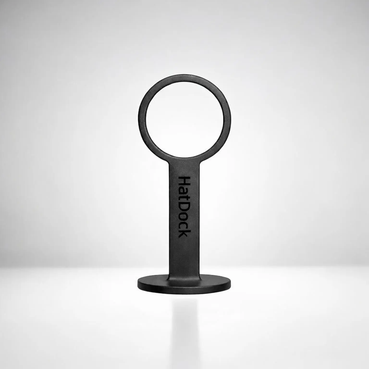 HatDock Dashboard Hat Holder / Keeps Hats Safe While Driving / Universal Fit / Carbon Matte Black