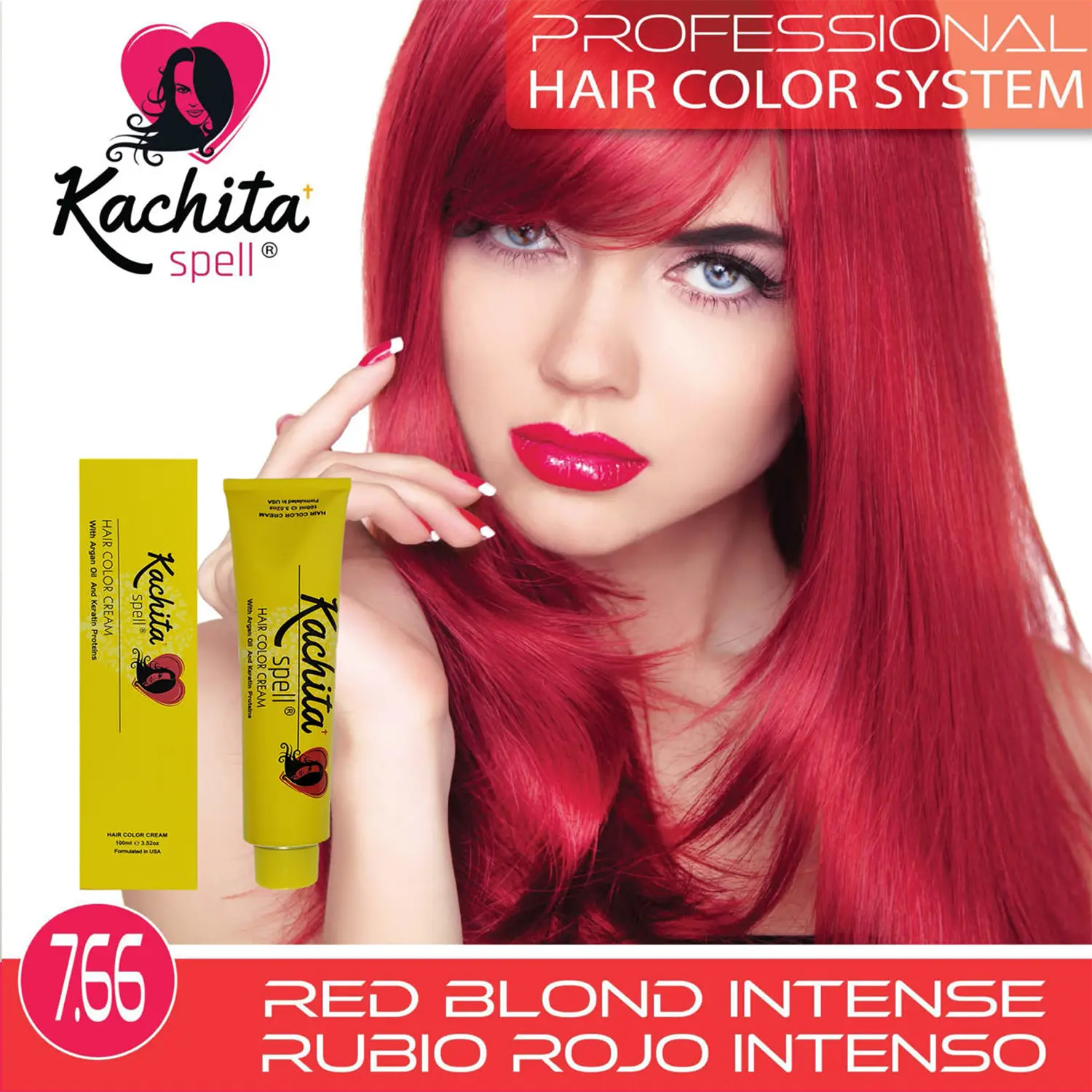 7.66 Red Blonde Intense