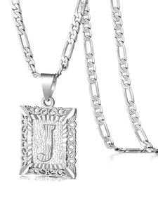 Personalized Initial Necklace for Women and Men, A-Z Letter Pendant in Stainless Steel, Unique Fashion Gift for Graduations and Special Occasions, Exquisite Jewelry Gift