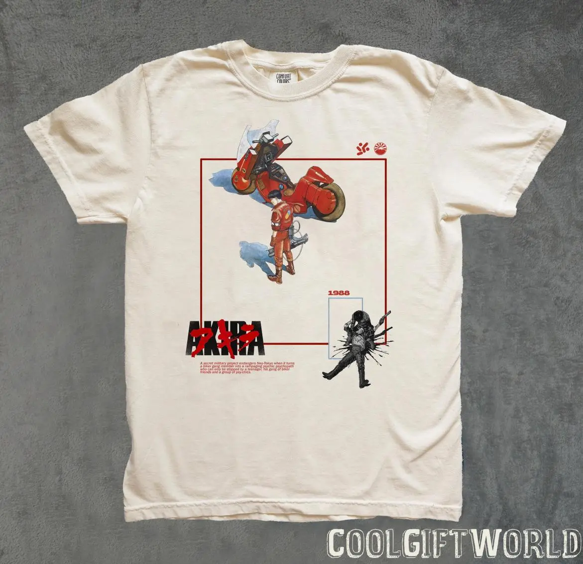 Vintage Akira Anime T-Shirt, Manga Neo Tokyo Cyberpunk Graphic Tee, Anime Movie Lover Gift, Trendy Looks, Stay Ahead of the Curve, Full Size Range, Perfect Fit for Everyone