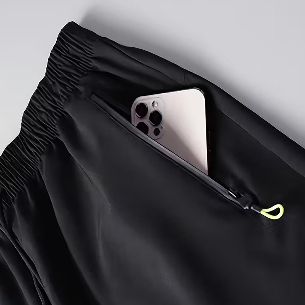 Men's Unisex Fashion Athletic Shorts (Pack of 3) - Reflective Geometric Prints, Drawstring Waistband, Side Zipper Closures, Ideal for Summer Wear, Everyday Exercise, Running, Reflective Prints Men's Unisex Fashion Athletic Shorts (Pack of 3) - Reflective Geometric Prints, Drawstring Waistband, Side Zipper Closures, Ideal for Summer Wear, Everyday Exercise, Running, Reflective Prints