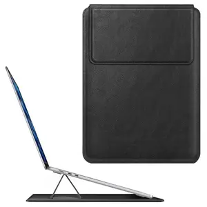 Fintie Laptop Sleeve Case for MacBook Air 15, MacBook Pro 16, Surface Laptop 6/5/4 15-Inch, 3-in-1 Design with Laptop Stand and Mouse Pad