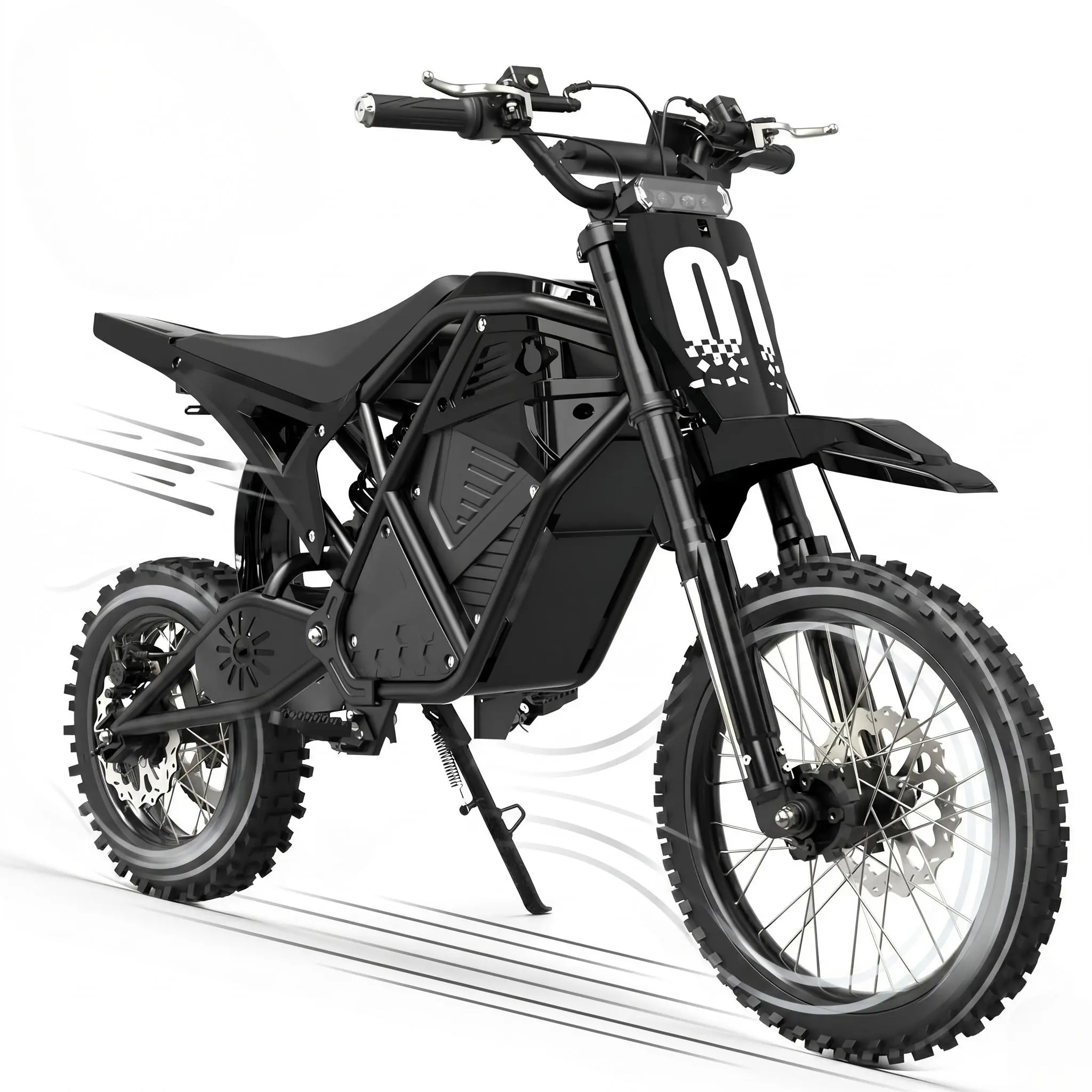 2026 ESKUTE Nova Mini Bike - Adult Off-Road Ebike, 3500W Peak Mid-Drive High Torque Motor, 60-Mi Range, Dual Seat All-Terrain Off-Roading Leisure Cycling Equipment, Ebikes